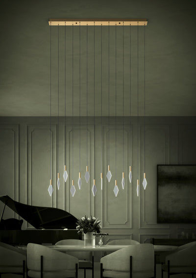 Mirador Linear LED Pendant Light in the room