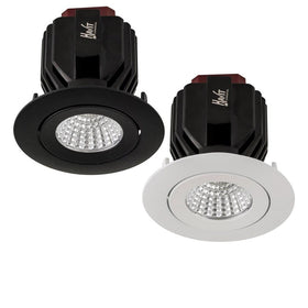 72mm LED Downlight 17w Black, White CCT CRI 90+ HCP-81XX0617 Havit Commercial