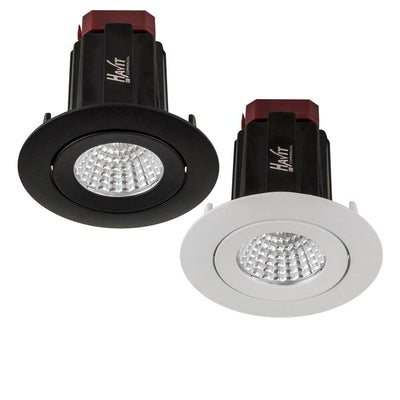 72mm LED Downlight 9w Black, White CCT CRI 90+ HCP-81XX0609 Havit Commercial