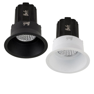 76mm LED Downlight 13w Black, White CCT CRI 90+ HCP-81X50313 Havit Commercial