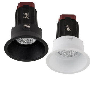 76mm LED Downlight 13w Black, White CCT CRI 90+ HCP-81XX0313 Havit Commercial