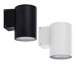 8w Outdoor LED Wall Light in Black or White Havit Commercial -  HCP-21X084