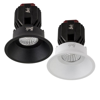90mm LED Downlight 17w Black, White CCT CRI 90+ HCP-81XX0417 Havit Commercial