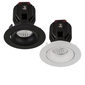 90mm LED Downlight 17w Black, White CCT CRI 90+ HCP-81XX0517 Havit Commercial