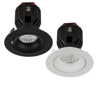 90mm LED Downlight 17w Black, White CCT CRI 90+ HCP-81XX0517 Havit Commercial