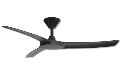 Aqua 3 IP66 DC Ceiling Fan 52 inch Matt Black
