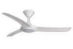 Aqua 3 IP66 DC Ceiling Fan 52 inch White with LED Light