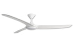 Aqua 3 IP66 DC Ceiling Fan 70 inch White with LED Light