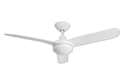 Hunter Pacific Ayer DC Ceiling Fan 48 inch White with LED Light