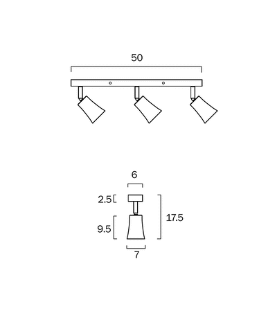 Alvey LED Spot Light 3Lt
