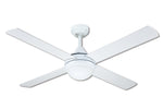 Hunter Pacific Azure 26 AC 48 inch Ceiling Fan White Moulded Blades with 2x E27 Lights