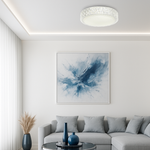 Amelia Small LED Oyster Light 18w — lifestyle