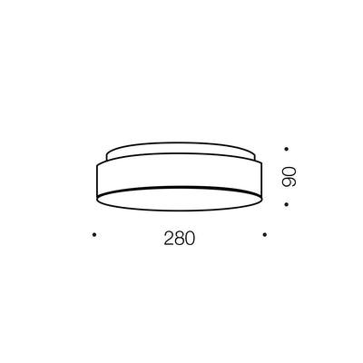 Amelia Small LED Oyster Light 18w