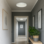 Amelia Large LED Oyster Light 32W — lifestyle