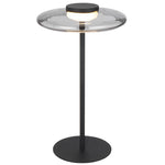 Amity LED Table Lamp — Black| Smoke