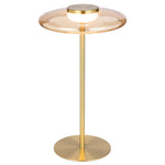 Amity LED Table Lamp — Brass Matt| Amber