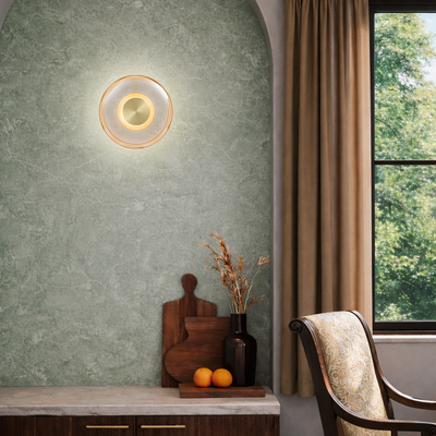 Amity LED Wall Light — lifestyle