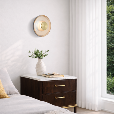 Amity LED Wall Light — lifestyle