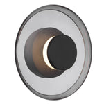 Amity LED Wall Light — Black| Smoke