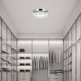 Andela 30W Round/Square Dimmable LED Oyster Light — lifestyle
