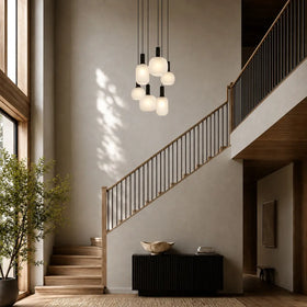 AOSTA 6 LIGHT PENDANT — lifestyle