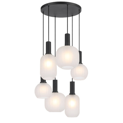 AOSTA 6 LIGHT PENDANT