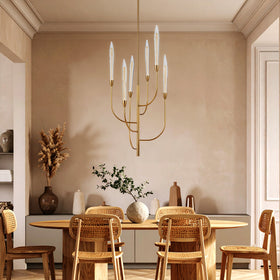 ARCHER 6 & 9 LIGHT PENDANT — lifestyle