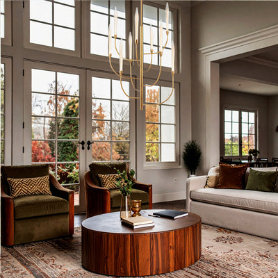 ARCHER 6 & 9 LIGHT PENDANT — lifestyle