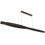 Arezzo 240Cm Linear Pendant Light — Black