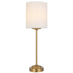 Argos Table Lamp — Antique Gold| Ivory