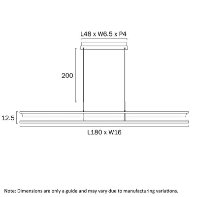 Ariva Linear Pendant Light