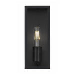 Arzano Outdoor Wall Light Small 1Lt in Antique Brass or