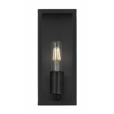 Arzano Outdoor Wall Light Small 1Lt in Antique Brass or