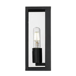 Arzano Outdoor Wall Light Small 1Lt in Antique Brass or