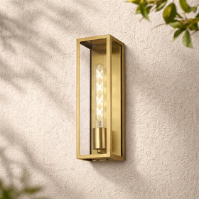 Arzano Outdoor Wall Light Large 1Lt — lifestyle