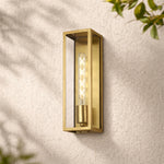 Arzano Outdoor Wall Light Large 1Lt — lifestyle