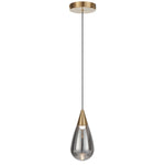 Atico 1 Pendant Light — Smoke