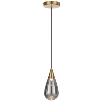 Atico 1 Pendant Light — Smoke