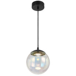 Aurora 20Cm Pendant Light — Rainbow| Black