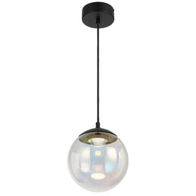 Aurora 20Cm Pendant Light — Rainbow| Black