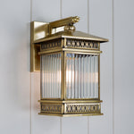 Avera Exterior Wall Light Small/Large — lifestyle