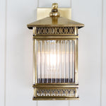 Avera Exterior Wall Light Small/Large — lifestyle