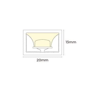 10w Top Bend HAVIFLEX Flexible LED Strip 20mm x 13mm - IP68 / Per Metre