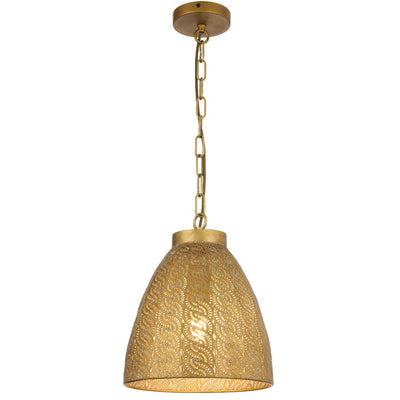 Aydin 28Cm Pendant Light Small — Antique Brass