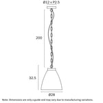 Aydin 28Cm Pendant Light Small