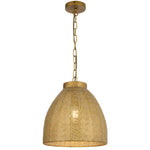 Aydin 35Cm Pendant Light Large — Antique Brass