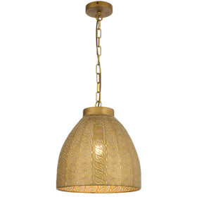 Aydin 35Cm Pendant Light Large — Antique Brass