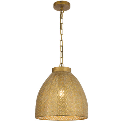 Aydin 35Cm Pendant Light Large — Antique Brass