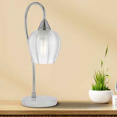 Azalea Table Lamp AG,Chrome — lifestyle