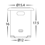 Black Touch Sensor Switch